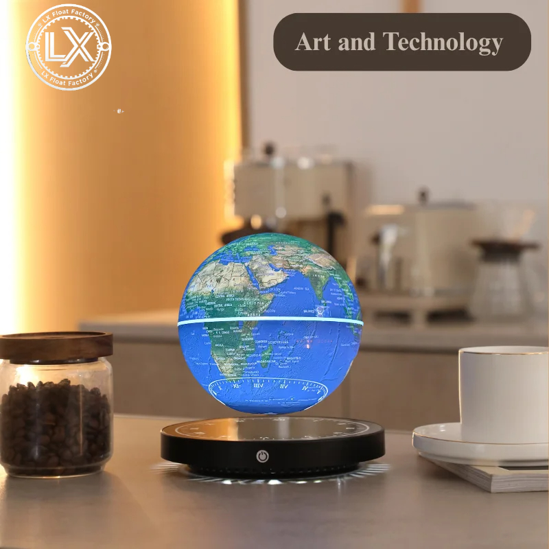 Office Tech Decor - Floating Globe Magnetic Levitating Globe with