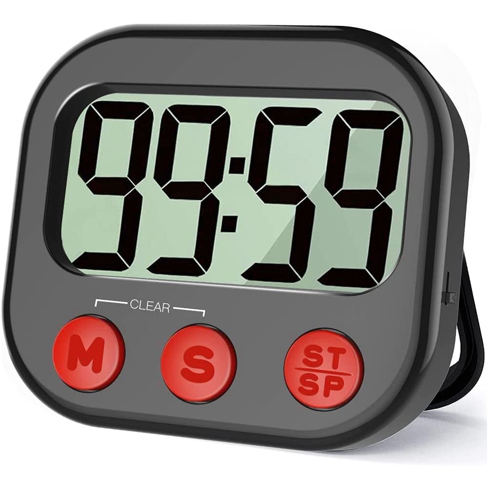 Digital Timer Countdown - Kitchen Timer, Digital Visual Timer Magnetic