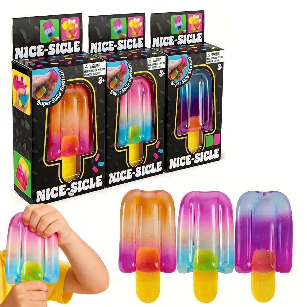 Tech For Office - 1/3pcs Ice Cream Squishy Squeeze Toy