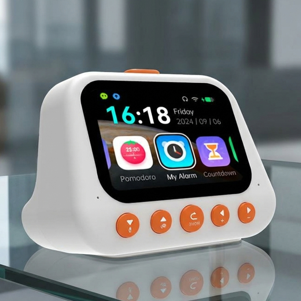 Digital Timer Countdown - AI Smart Alarm Clock Talking Buddy