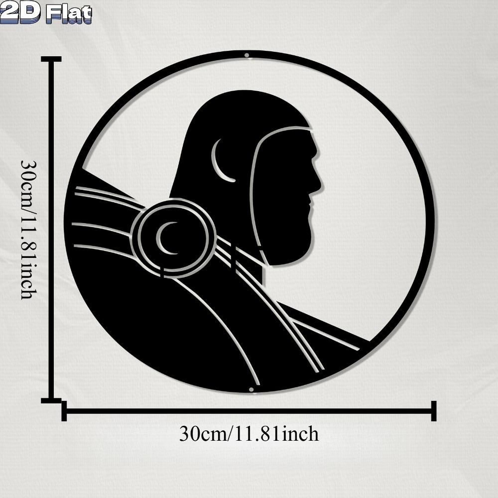 Modern Robot Aluminum Wall Art - Office Tech Decor review and price
