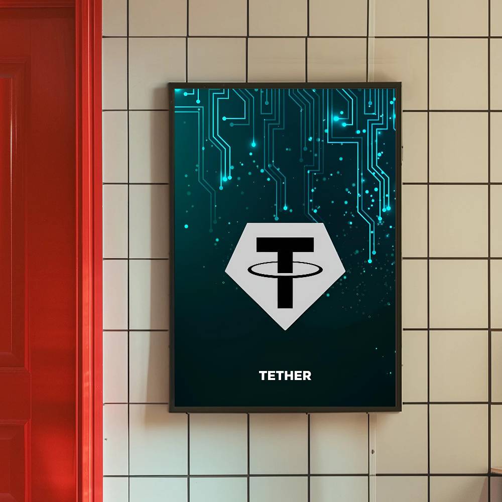 Tech Circuit Crypto Symbol Pos - Office Tech Decor review and price