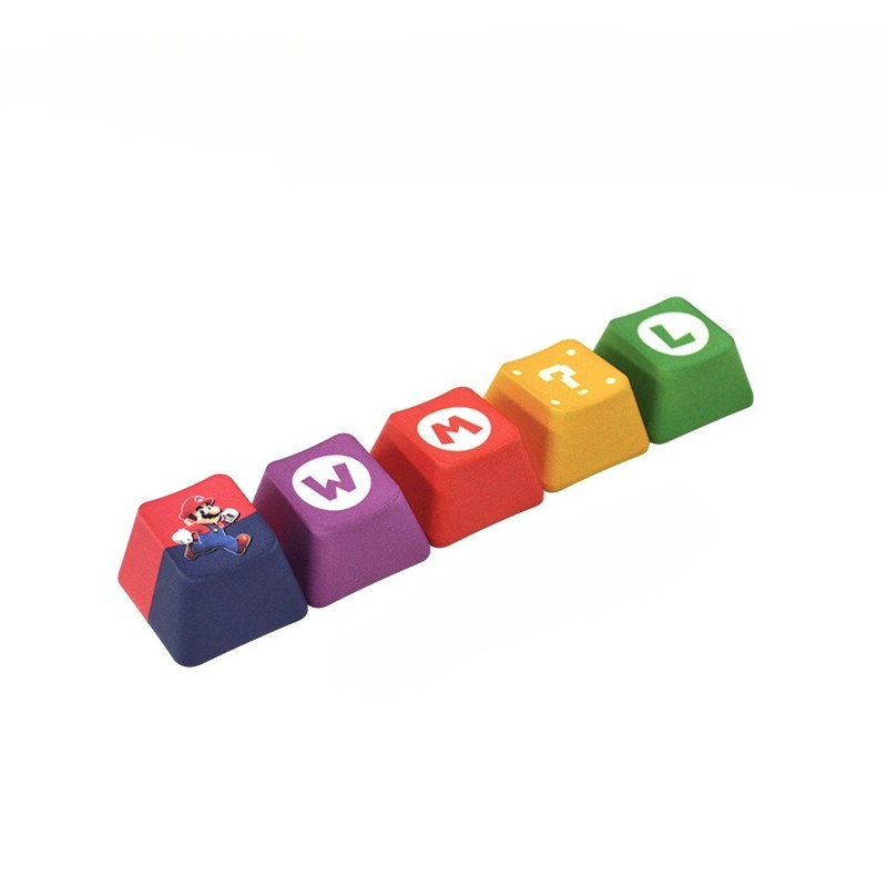 5pcs/lot Game PBT Key Cap Keyb - Tech For Office review and price
