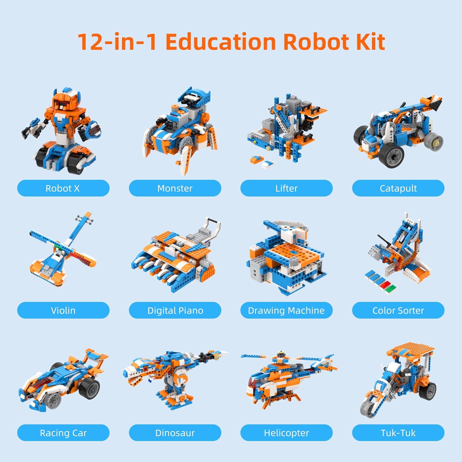 Modern STEM Robot Building Kit - Office Tech Decor review and price