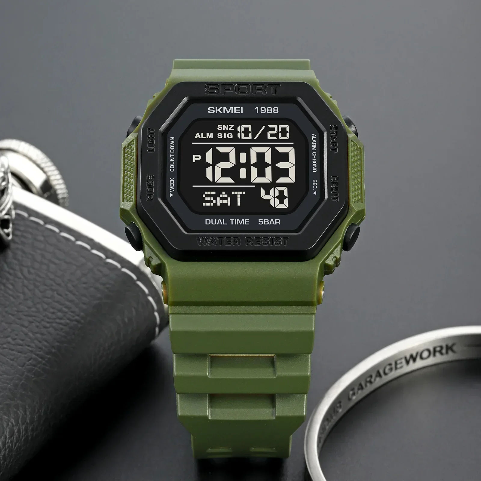 Skmei 1988 Men's Military Coun - Digital Timer Countdown review and price