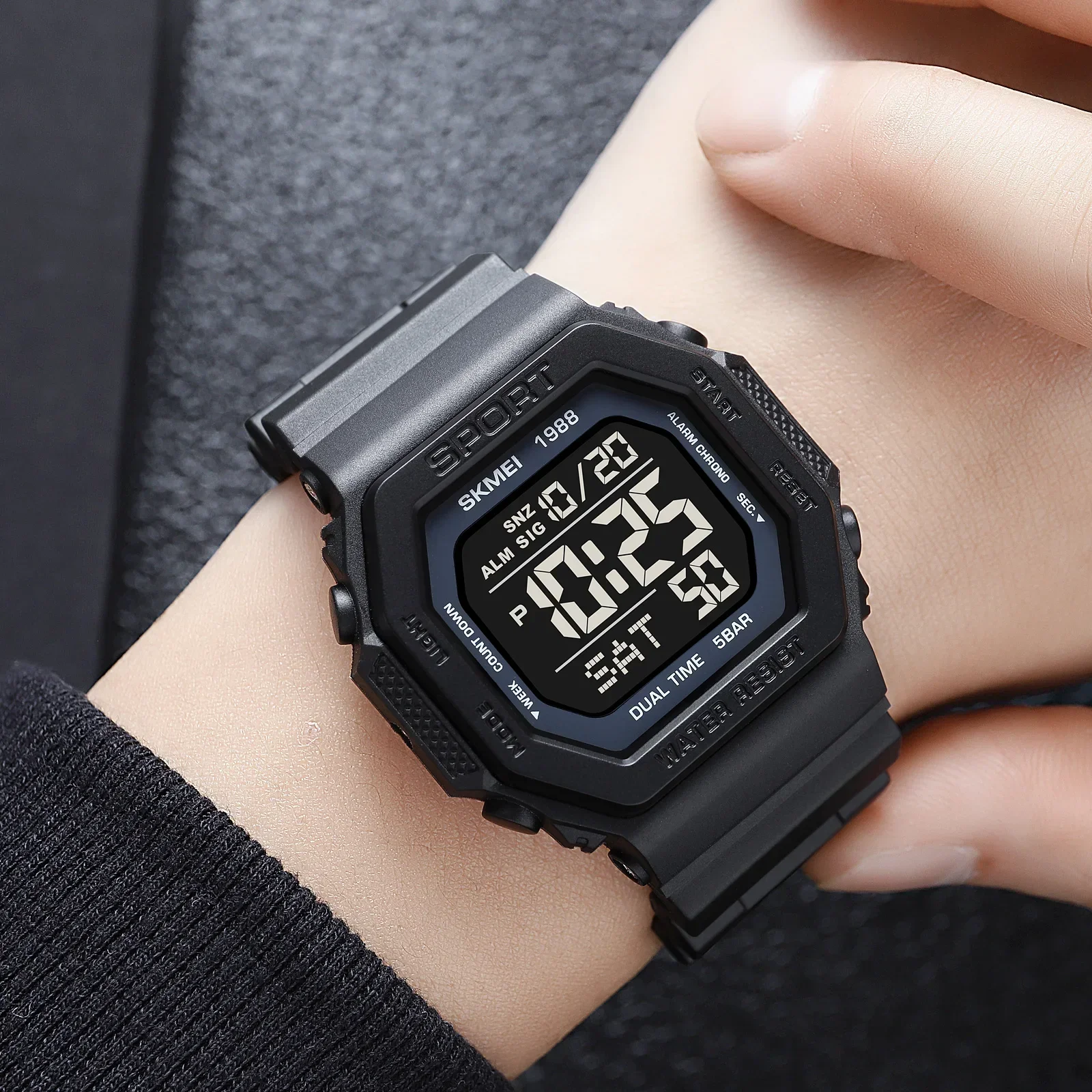 Skmei 1988 Men's Military Coun - Digital Timer Countdown review and price