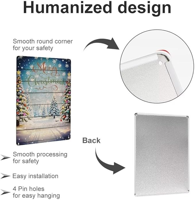 Metal Tin Sign 8 X 12 Inch - F - Office Tech Decor review and price