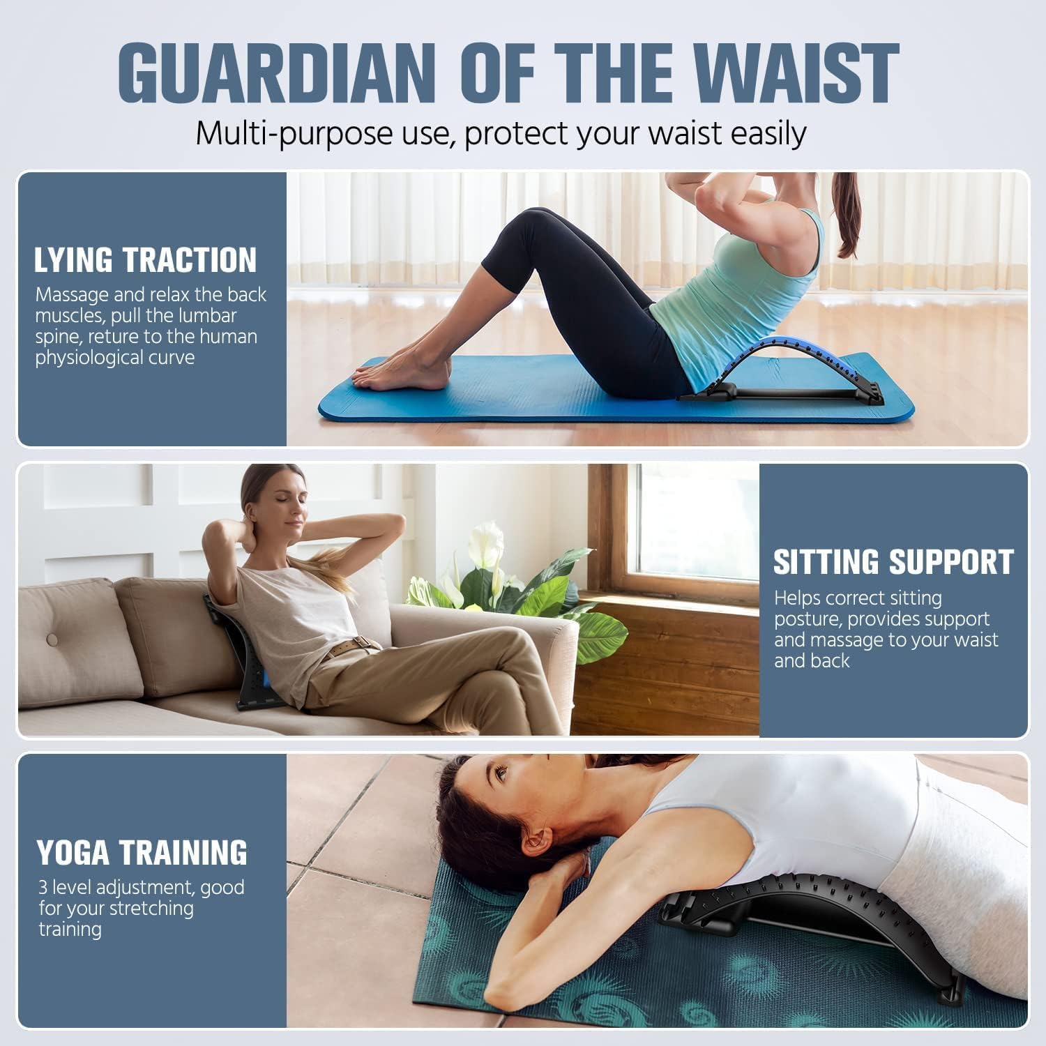Multi-Level Back Stretching De - Office Technology review and price