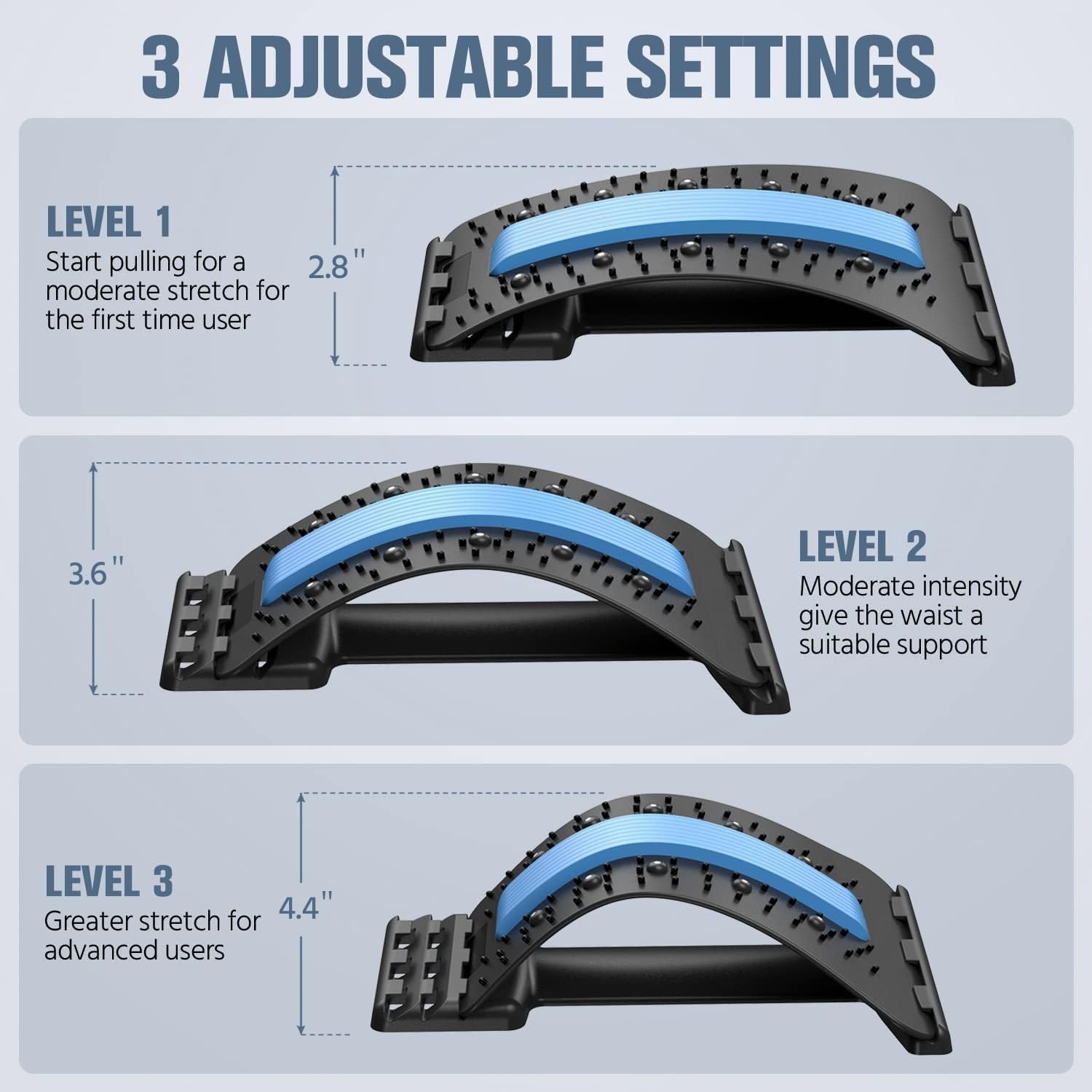 Multi-Level Back Stretching De - Office Technology review and price