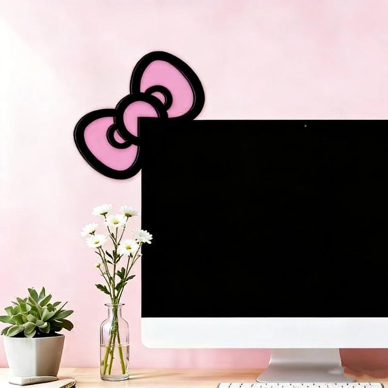 New 1/2Pcs Wooden Bowknot PC A - Office Technology review and price