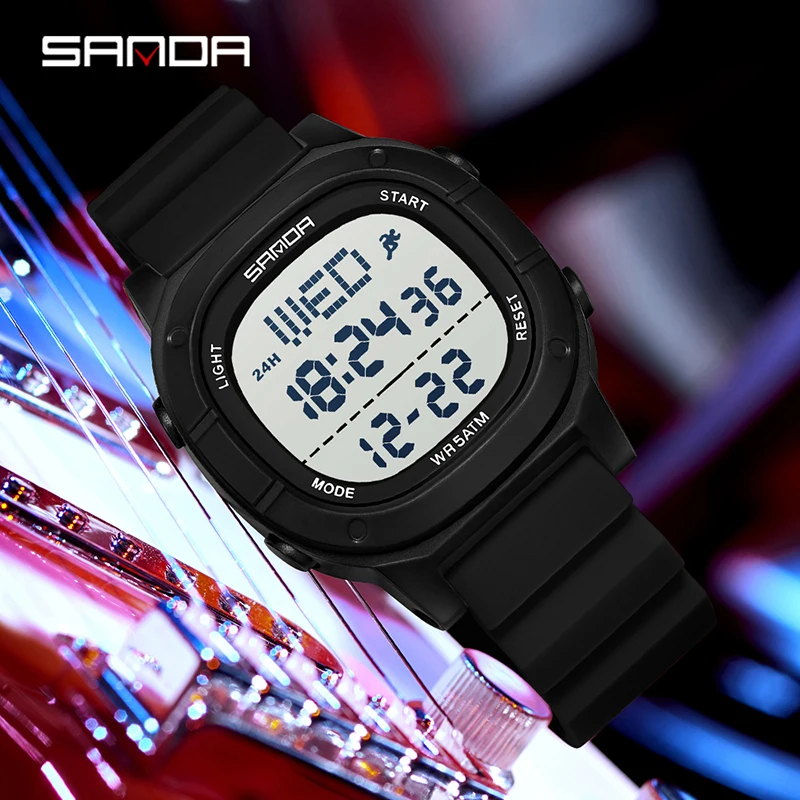 SANDA New Fashionable Men's El - Digital Timer Countdown review and price
