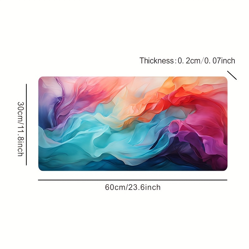 Large Abstract Color Mouse Pad - Office Tech Decor review and price