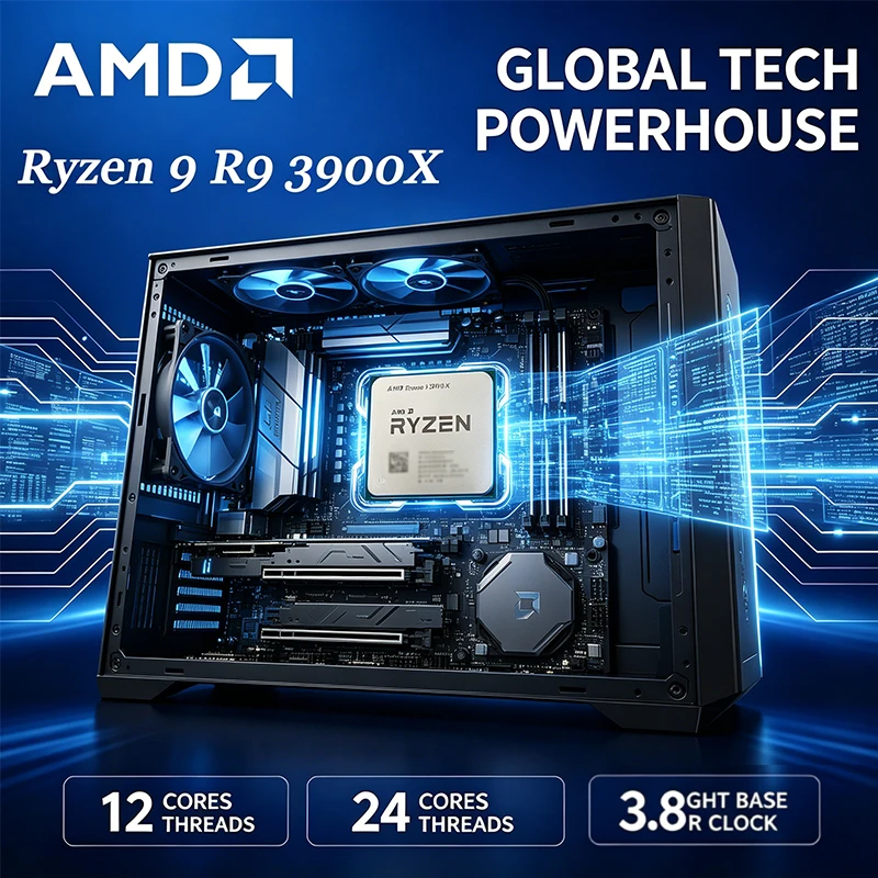AMD Ryzen 9 3900X Tray Unlocke - Amd Cpu Ryzen 9 review and price