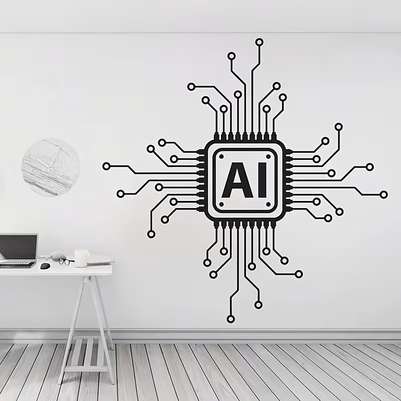 AI Technology Circuit Board Vi - Office Tech Decor review and price