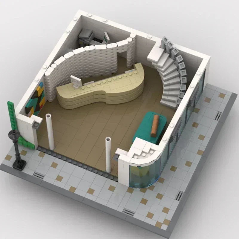 Street View Model Moc Building - Office Technology review and price