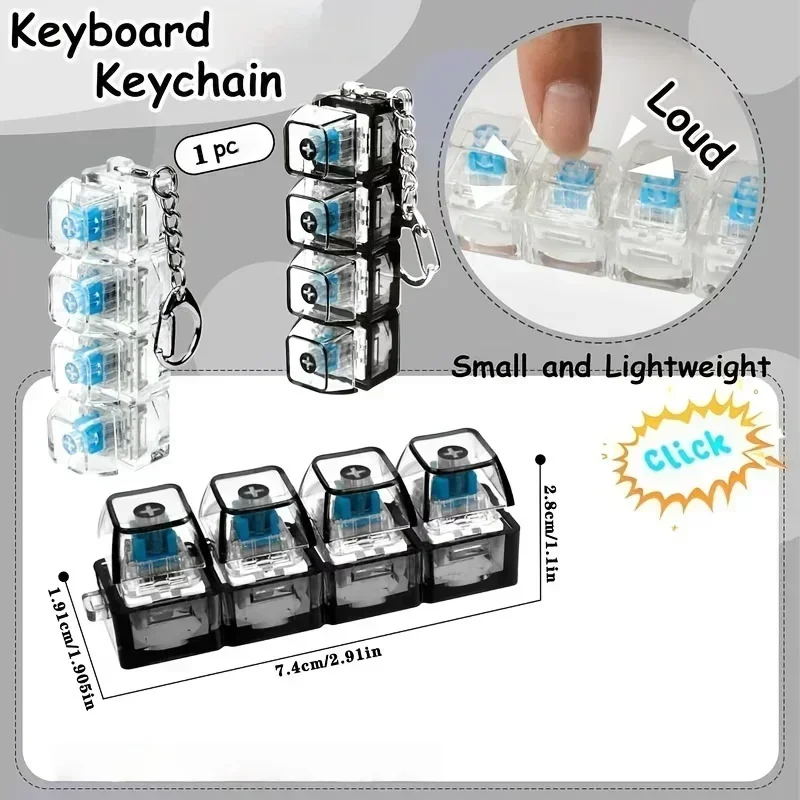 1pcs LED Keyboard Keycap Stres - Tech For Office review and price