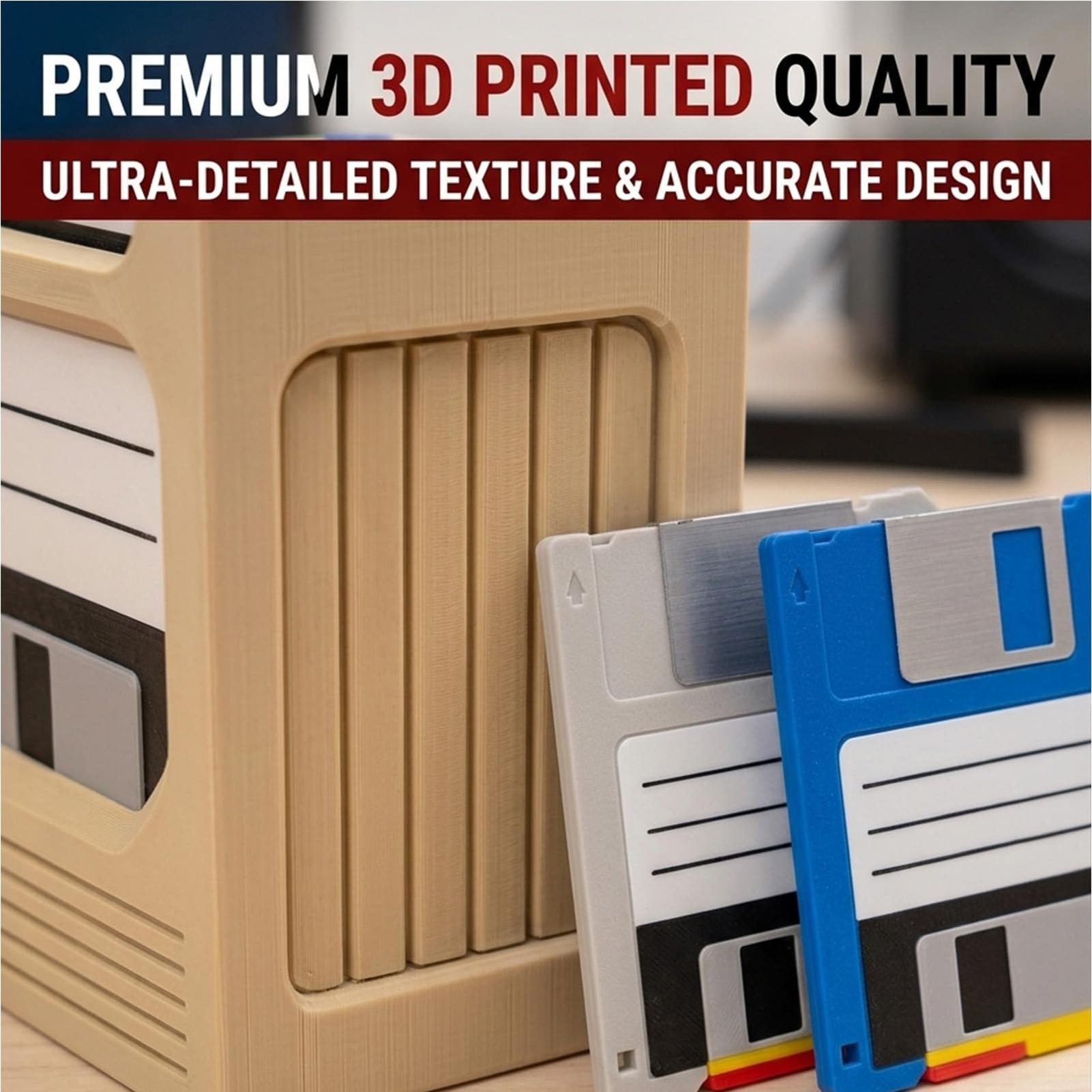Retro Tech Coaster Holder Set  - Tech For Office review and price
