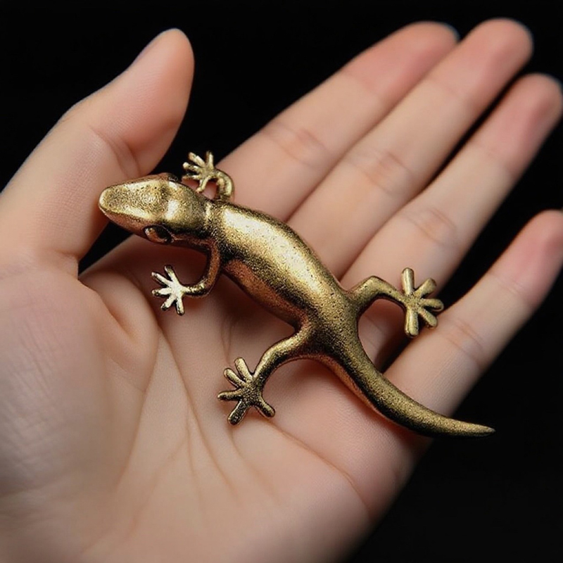 Handmade Bronze Retro Gecko Li - Tech For Office review and price