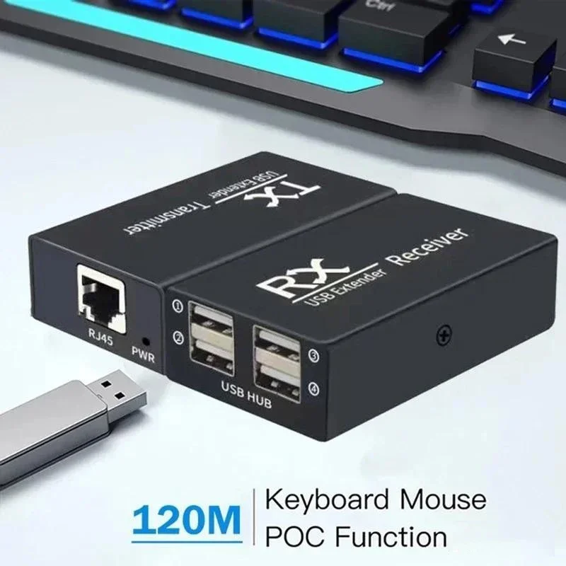 120M 4 Port USB Extender Over  - Usb Extender Active review and price