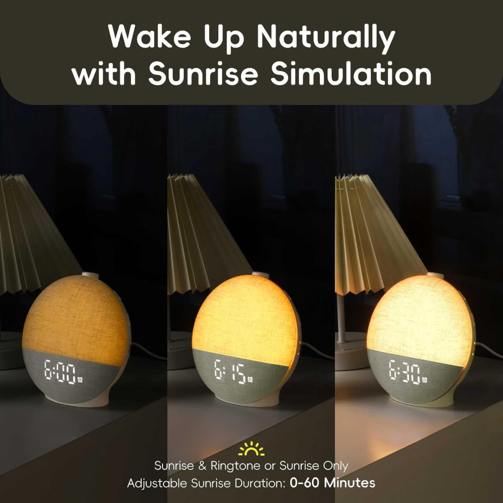 Wake Up Light Sunrise Alarm Cl - Digital Timer Countdown review and price
