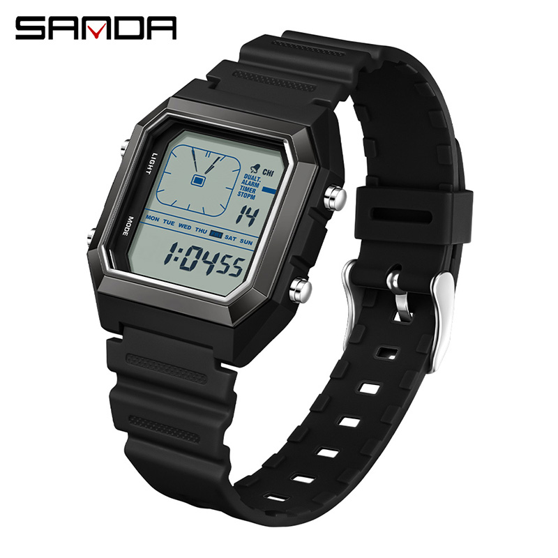 SANDA 6307 New Men's Digital M - Digital Timer Countdown review and price